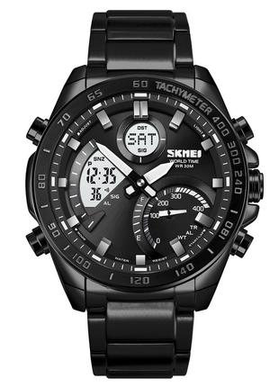 Skmei wq010bkwt black-white