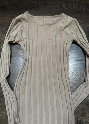 Сукня міді, силуєтне плаття з розрізами2 фото