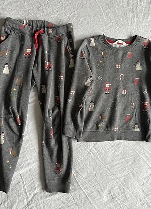 Очень удобная тёплая пижама-детская фирменная пижама