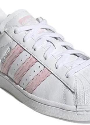 Білі шкіряні жіночі кеди adidas originals superstar knotted rope 39-40 розмір2 фото