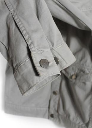 Topman джинсова куртка чоловіча джинсовка розмір s сірого кольору6 фото