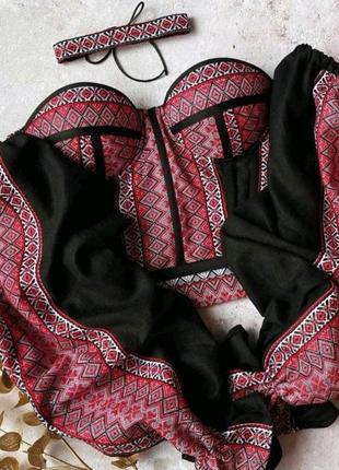 Вишиванка корсет