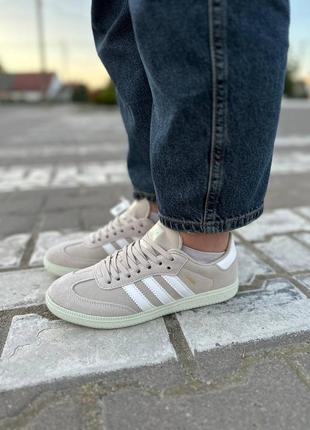 Кросівки samba og wonder white linen green