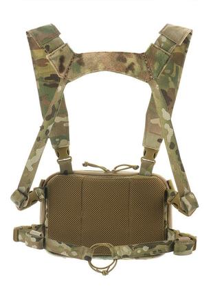 M-tac chest rig military elite multicam, стропы texcel, 28 х 30 х 5 см, cordura 5004 фото