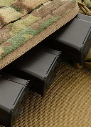 M-tac chest rig military elite multicam, стропы texcel, 28 х 30 х 5 см, cordura 5005 фото