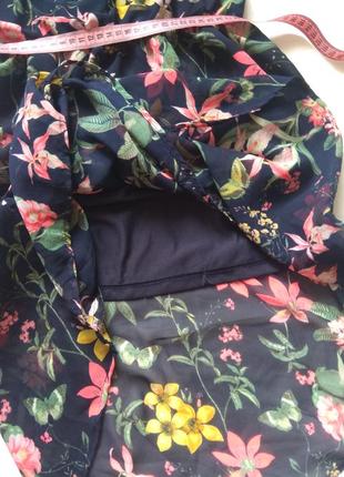 Платье в цветы на девочку h&m 9