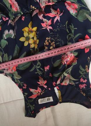 Платье в цветы на девочку h&m 6