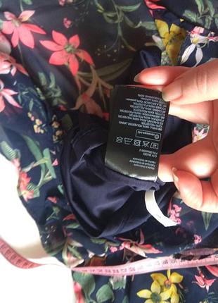 Платье в цветы на девочку h&m 10