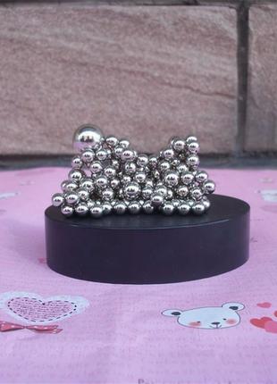 Металлические шарики на магнитной основе, конструктор головоломка5 фото