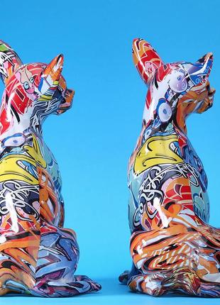 Статуетка чихуахуа resteq аквадрук. фігурка для інтер'єру chihuahua 15*13*26 см4 фото