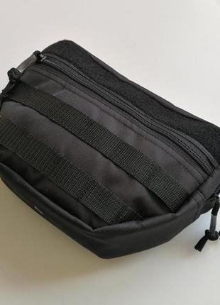 Сумка баллистического пакета oxford 600 den pu черная molle