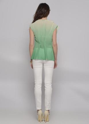 Блуза українського дизайнера iren klairie (шовк, віскоза)7 фото
