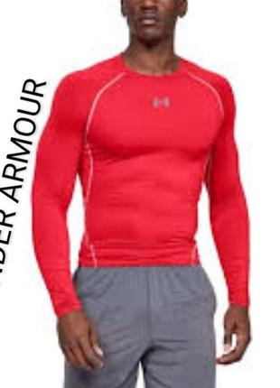 Чоловіча компресійна футболка реглан бренду under armour uk s- m eur 36-38