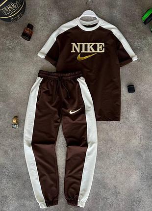 Комплект nike футболка + штани