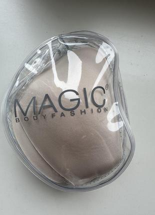 Бюстгальтер силіконовий  magic body fashion без бретелек чашка c тілесний