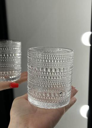Склянка bubbles 340мл. можно використовувати як декор
