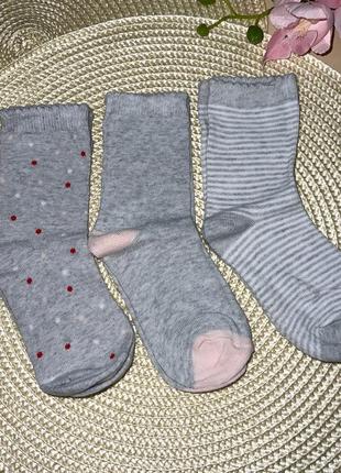 Шкарпетки для дівчат // розмір: 27/30 //бренд: lupilu2 фото
