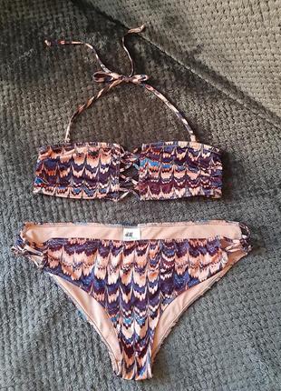 Яркий купальник h&m