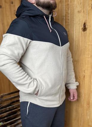 Мужская флисовая кофта hollister fleece jacket3 фото