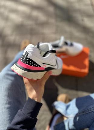 Жіночі оригінальні бігові кросівки nike react infinity run flyknit 3 dh5392-101