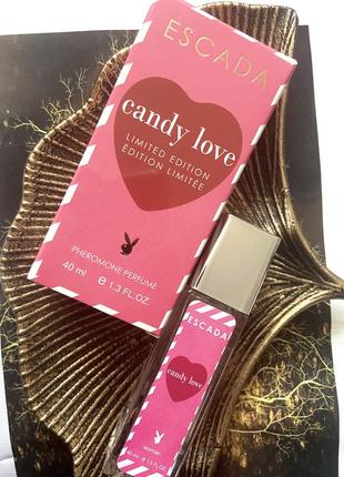 Нічний соковитий аромат тестер парфум escada candy love 40 ml