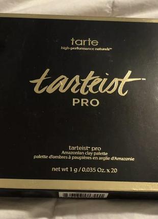 Палетка теней tarte pro2 фото