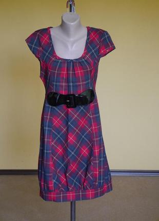 Плаття в  клєтку розмір l