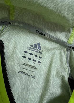 Чоловіча спортивна бігова куртка вітровка adidas l3 фото