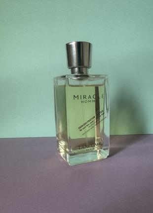 Miracle homme lancôme туалетна вода оригінал!1 фото