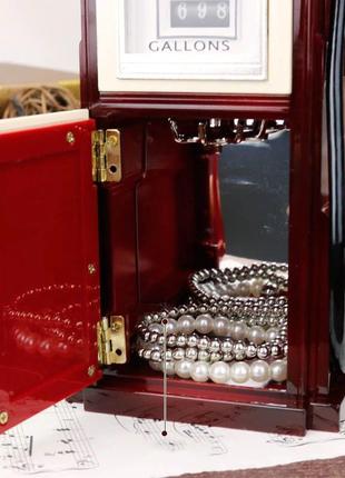 Музична скринька заправна станція. музична скринька ретро бензоколонка