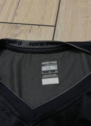 Жіноча спортивна компресійна футболка nike pro xl dri-fit8 фото