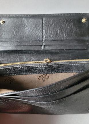 Mulberry continental wallet шкіряний гаманець вінтаж5 фото