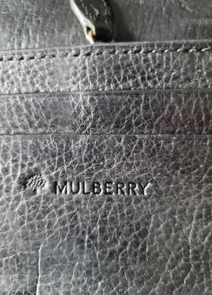 Mulberry continental wallet шкіряний гаманець вінтаж4 фото