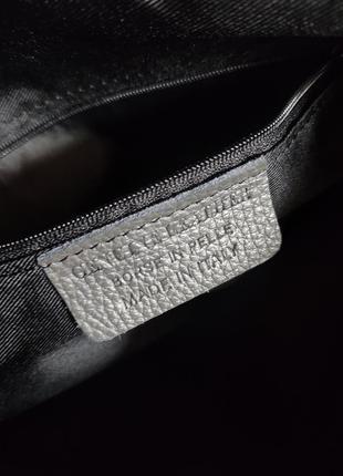 Кожаная сумка genuine leather  италия 🇮🇹9 фото
