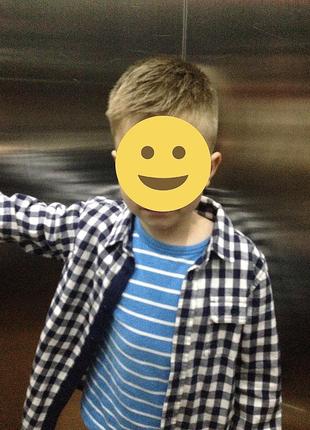 Детская фланелевая рубашка chicco6 фото