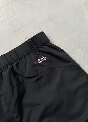 Чоловічі утеплені трекінгові штани раб на утяжках rab pants tracking9 фото