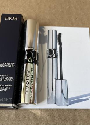 Dior diorshow iconic overcurl туш для вій, чорна, 4g3 фото