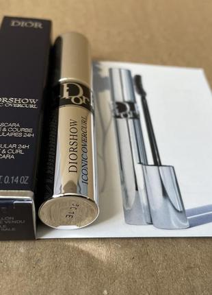 Dior diorshow iconic overcurl туш для вій, чорна, 4g2 фото