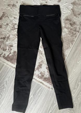 Плотные леггинсы стрейч коттон zara 3