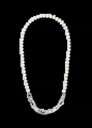 Ожерелье с пресноводными культивированными жемчугами pandora me 399658c011 фото