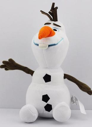Мягкая игрушка снеговик олаф resteq 50см! из мультика "холодное сердце" (фроузен)5 фото