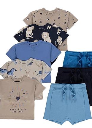 Набор 1 футболка и 1 шорты george(англия) 2-3 3-4 4-5 98 104 110 літо