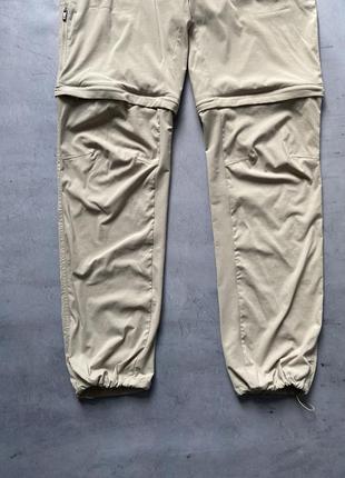 Чоловічі трекінгові штани шорти трансформери 2в1 колумбія на утяжках columbia6 фото
