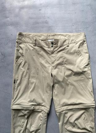 Чоловічі трекінгові штани шорти трансформери 2в1 колумбія на утяжках columbia5 фото
