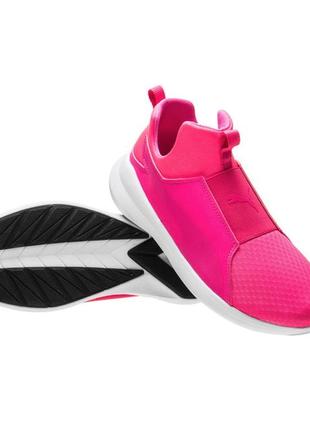 Puma rebel mid женские высокие кроссовки
