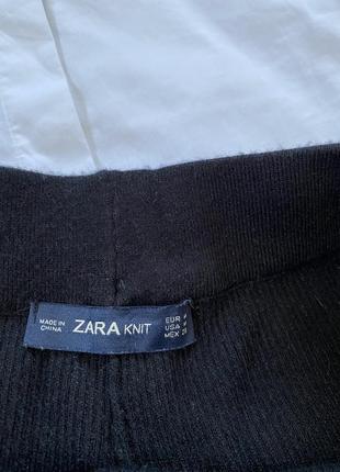 Стильные вязаные широкие штаны кюлоты ,zara,p.s-l8 фото