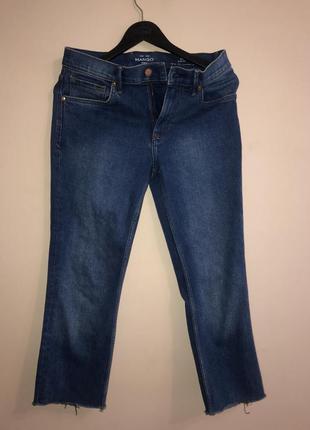 Чоловічі джинси mango темно сині slim fit2 фото