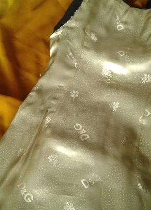 Шикарное платье для девочки- подростка, dolce &amp; gabbana, оригинал,чистый шерсть, итальялия4 фото