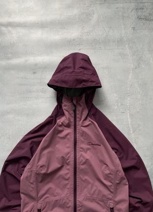 Чоловіча мембранна куртка вітровка бергхаус водостійка aq2 gore tex berghaus2 фото