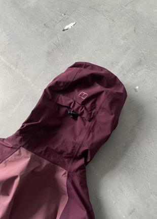 Чоловіча мембранна куртка вітровка бергхаус водостійка aq2 gore tex berghaus8 фото